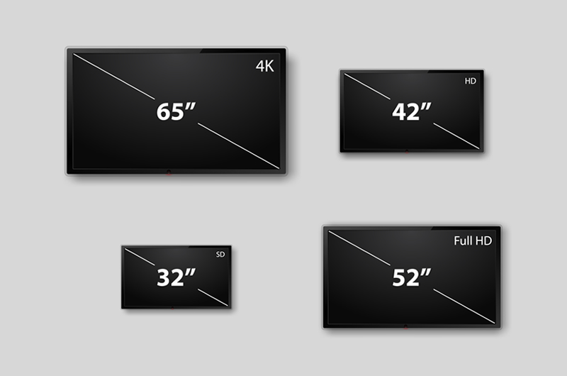 LCD and LED TV relay screen rental range for events