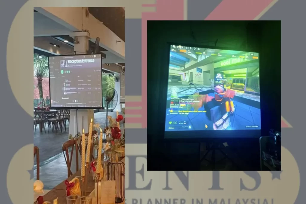 Projector and screen rental for corporate presentation in Kuala Lumpur