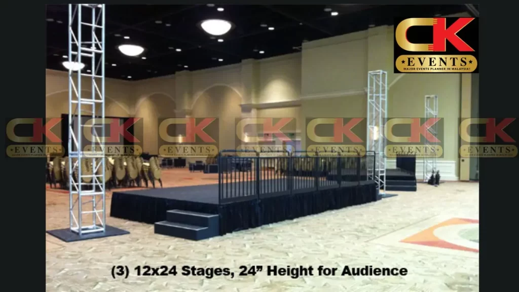 runway-stage-with-folding-chairs